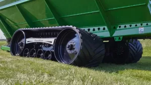 Henty Machinery Field Days ready to roll next week - Run over three days, a highlight of the HMFD is the Machine of the Year Award.One entrant in the HMFD Machine of the Year Award is the Unverferth 2070 grain cart which can be fitted with patented Equalizer tracks that are independently cambered to follow ground contours and optimise flotation.